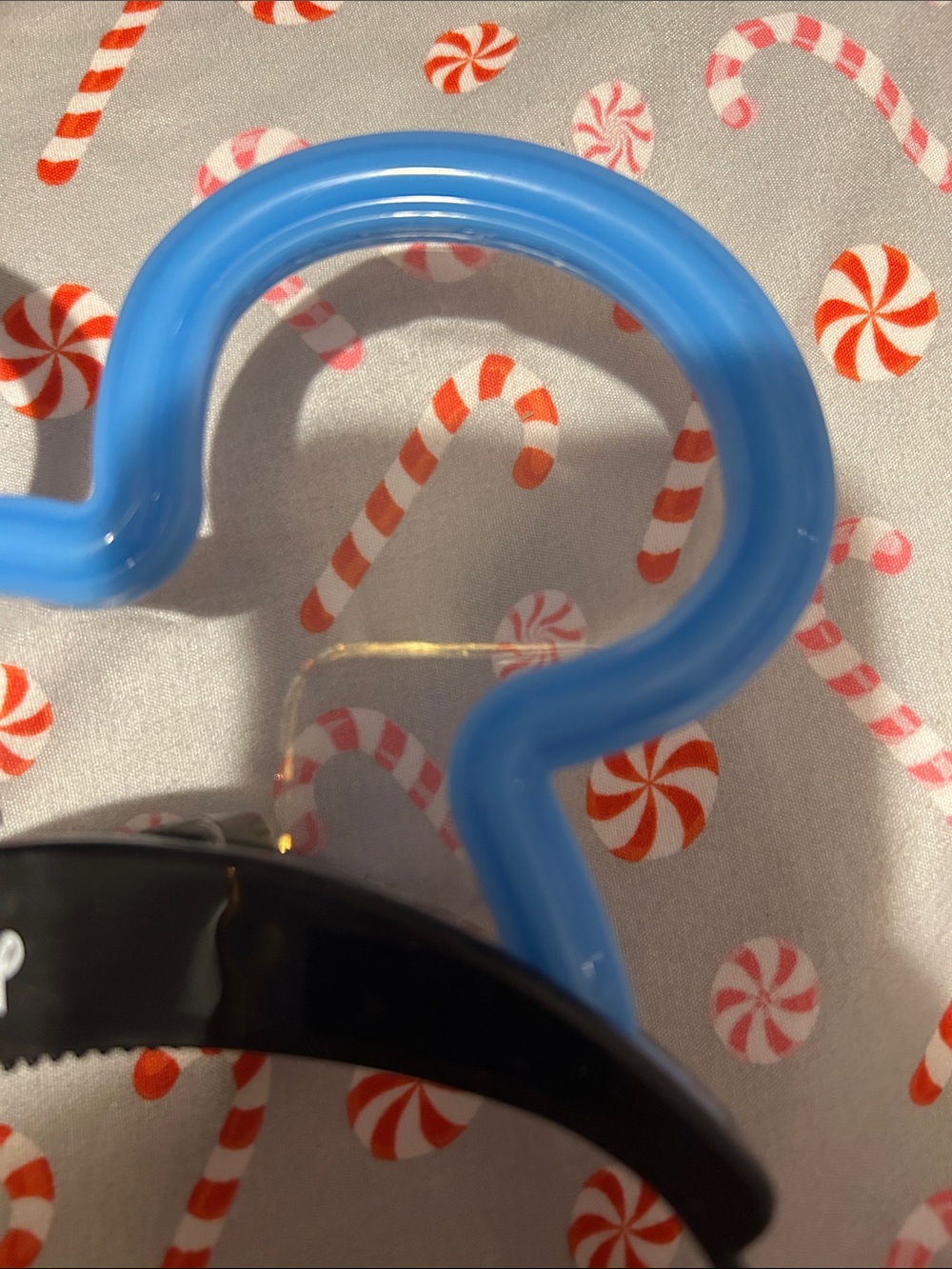 Disney Blue and Black Light-Up Mickey Ears Headband - Picture 4 of 4